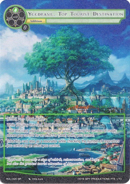 Yggdrasil, Top Tourist Destination