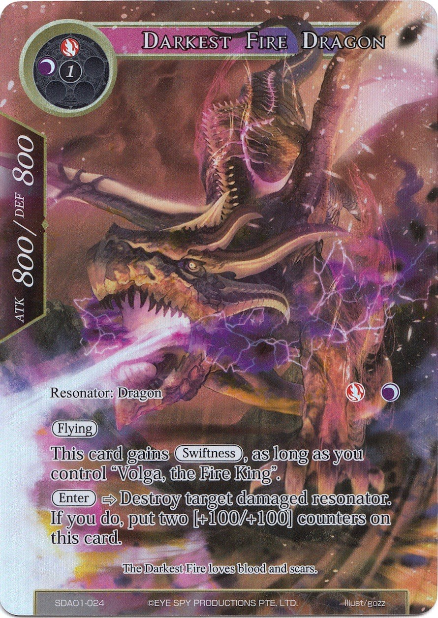 Darkest Fire Dragon