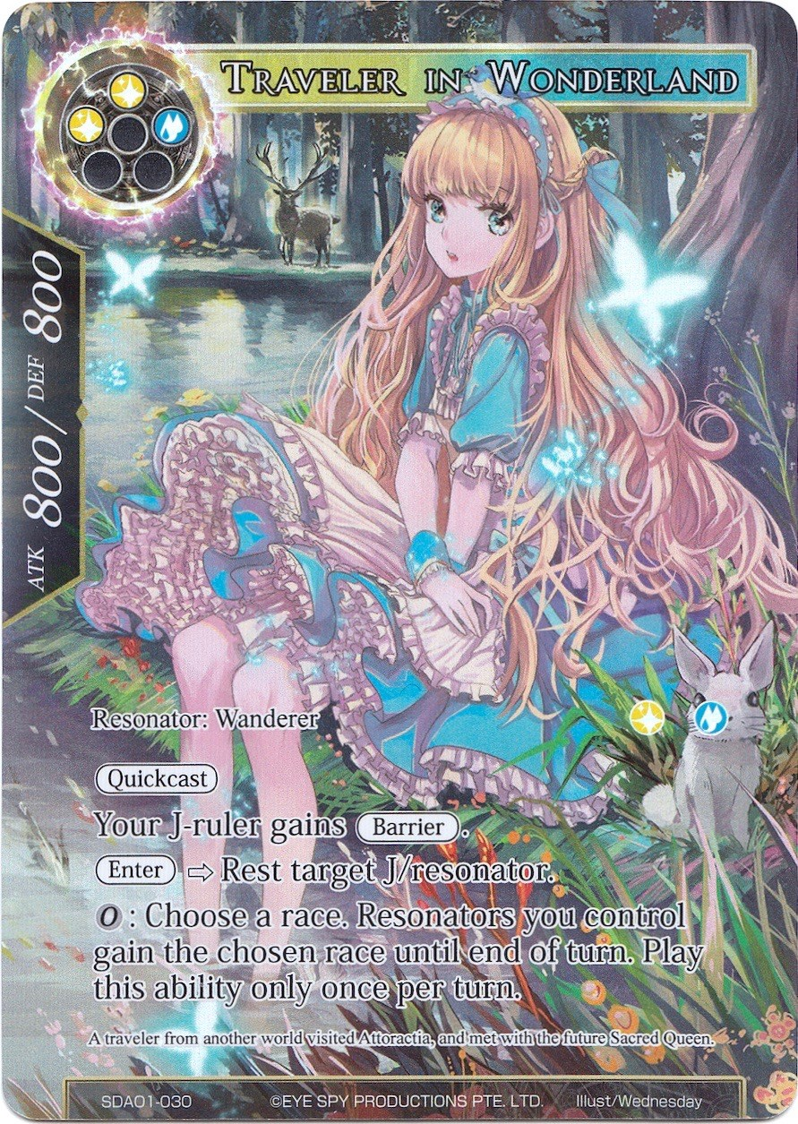 Traveler in Wonderland
