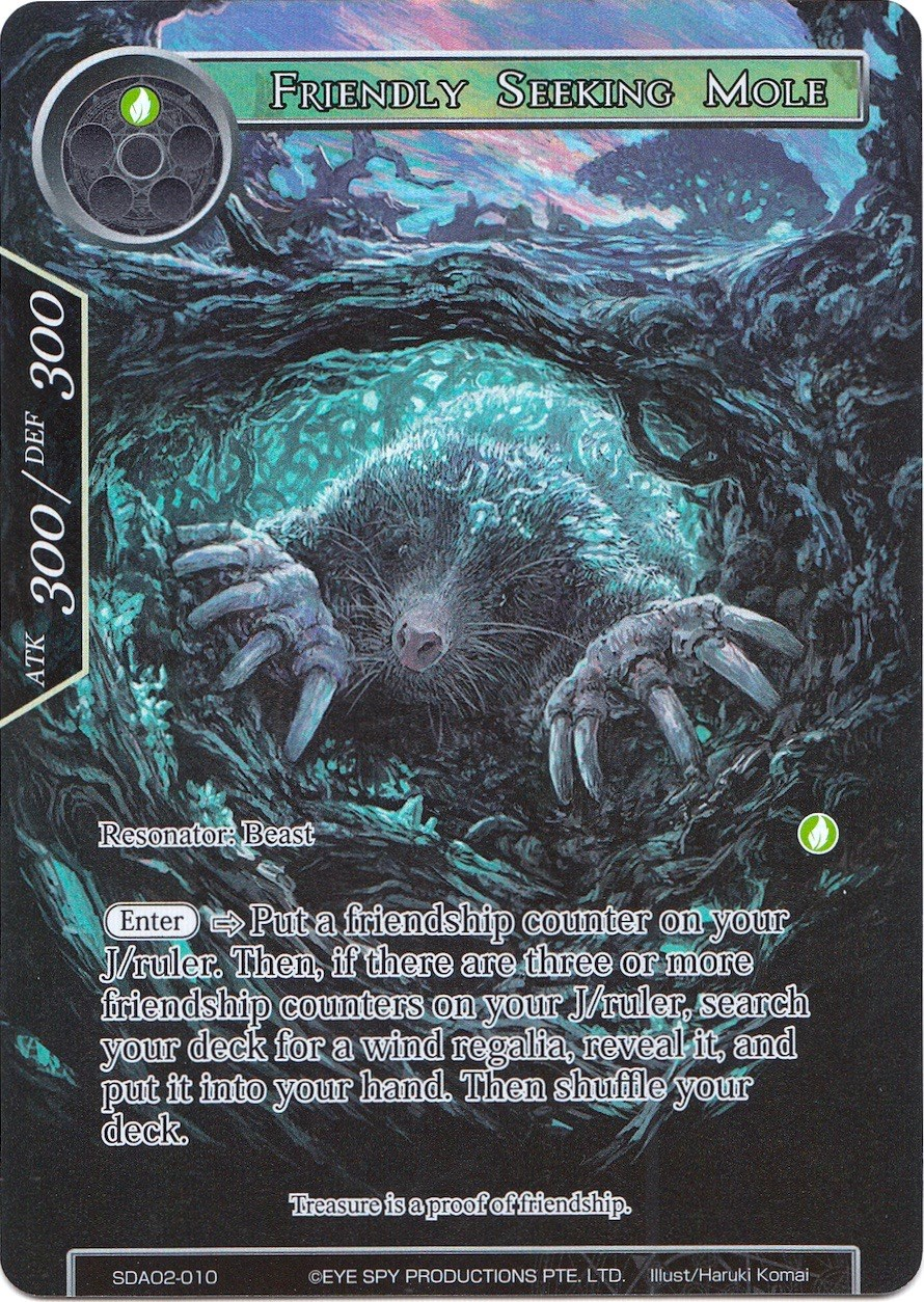 Friendly Seeking Mole