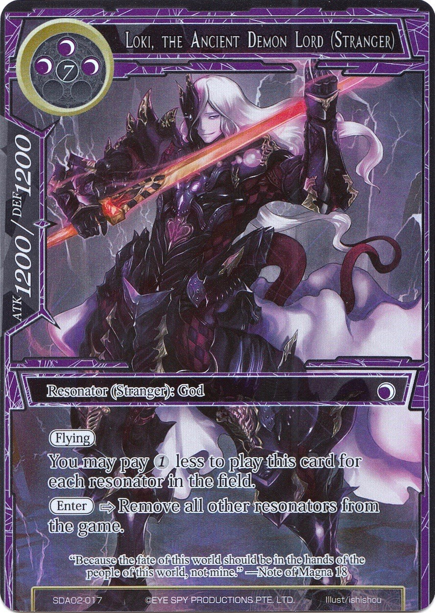 Loki, the Ancient Demon Lord (Stranger)