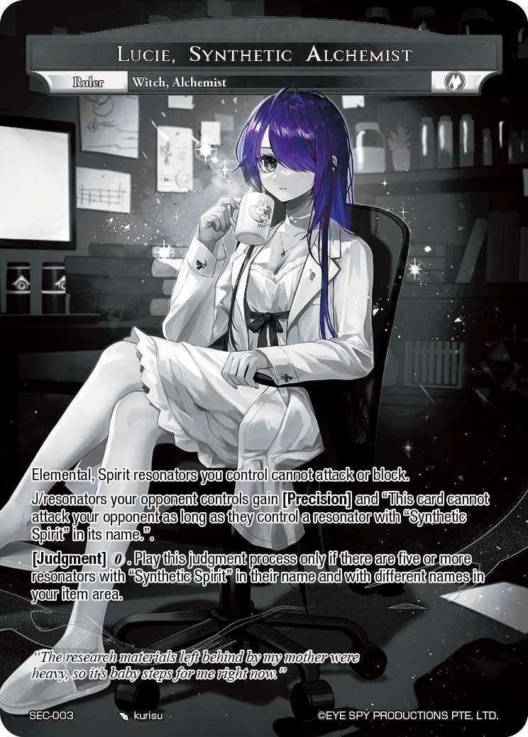 Lucie, Synthetic Alchemist