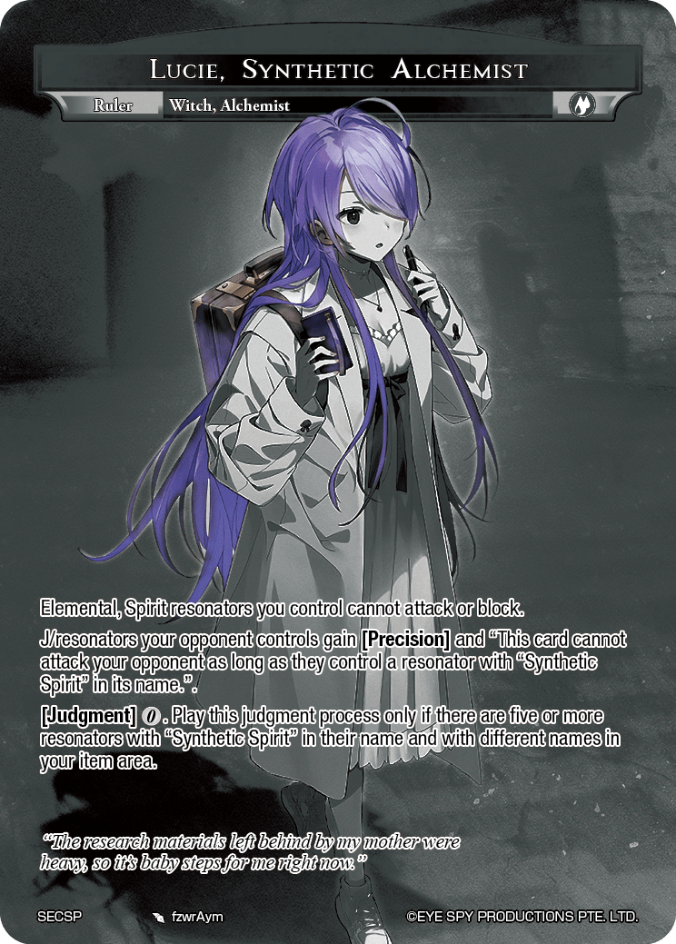 Lucie, Synthetic Alchemist