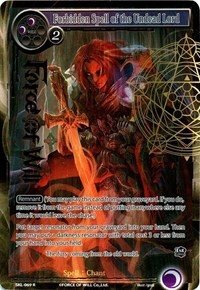 Forbidden Spell of the Undead Lord