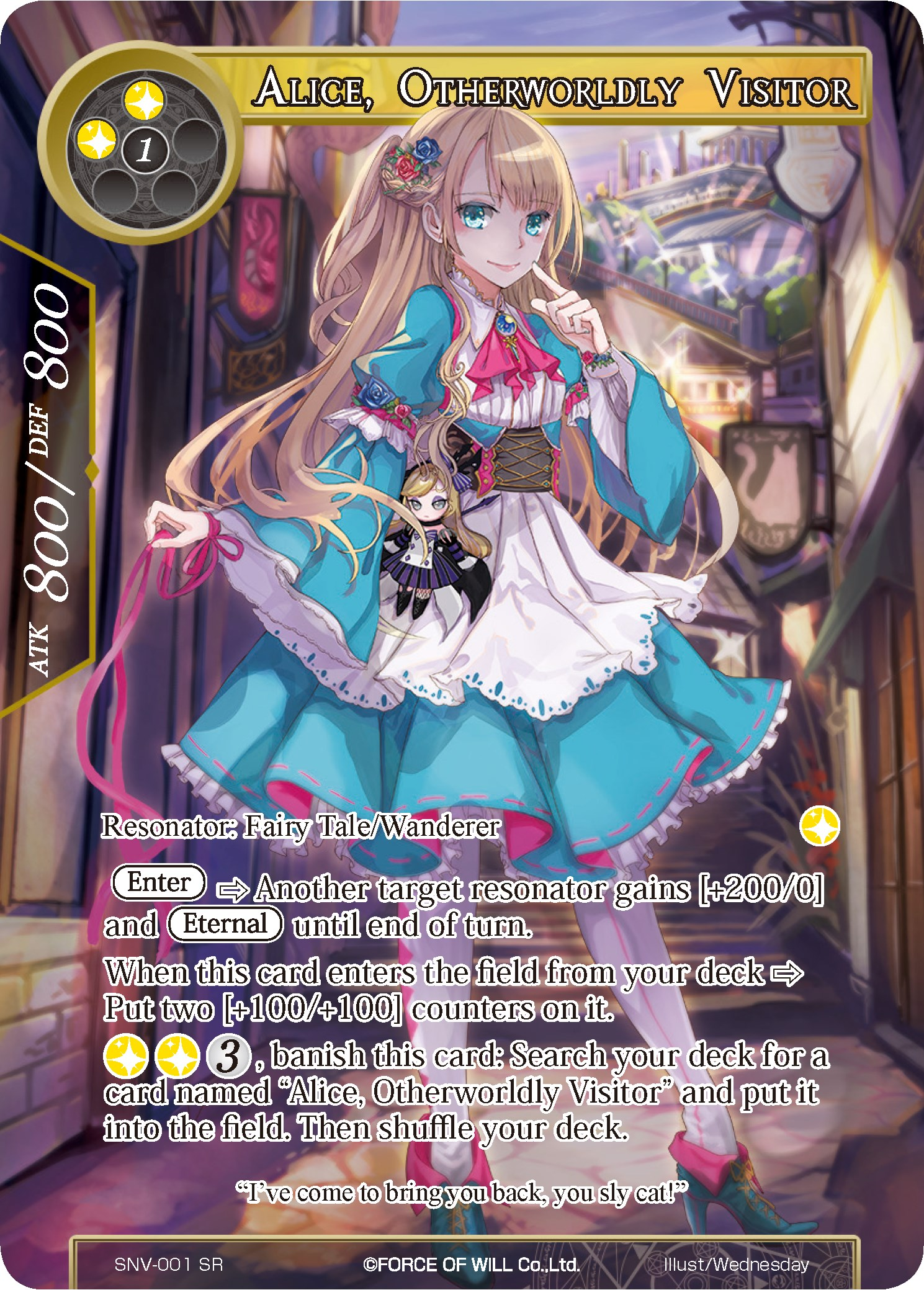 Alice, Otherworldly Visitor