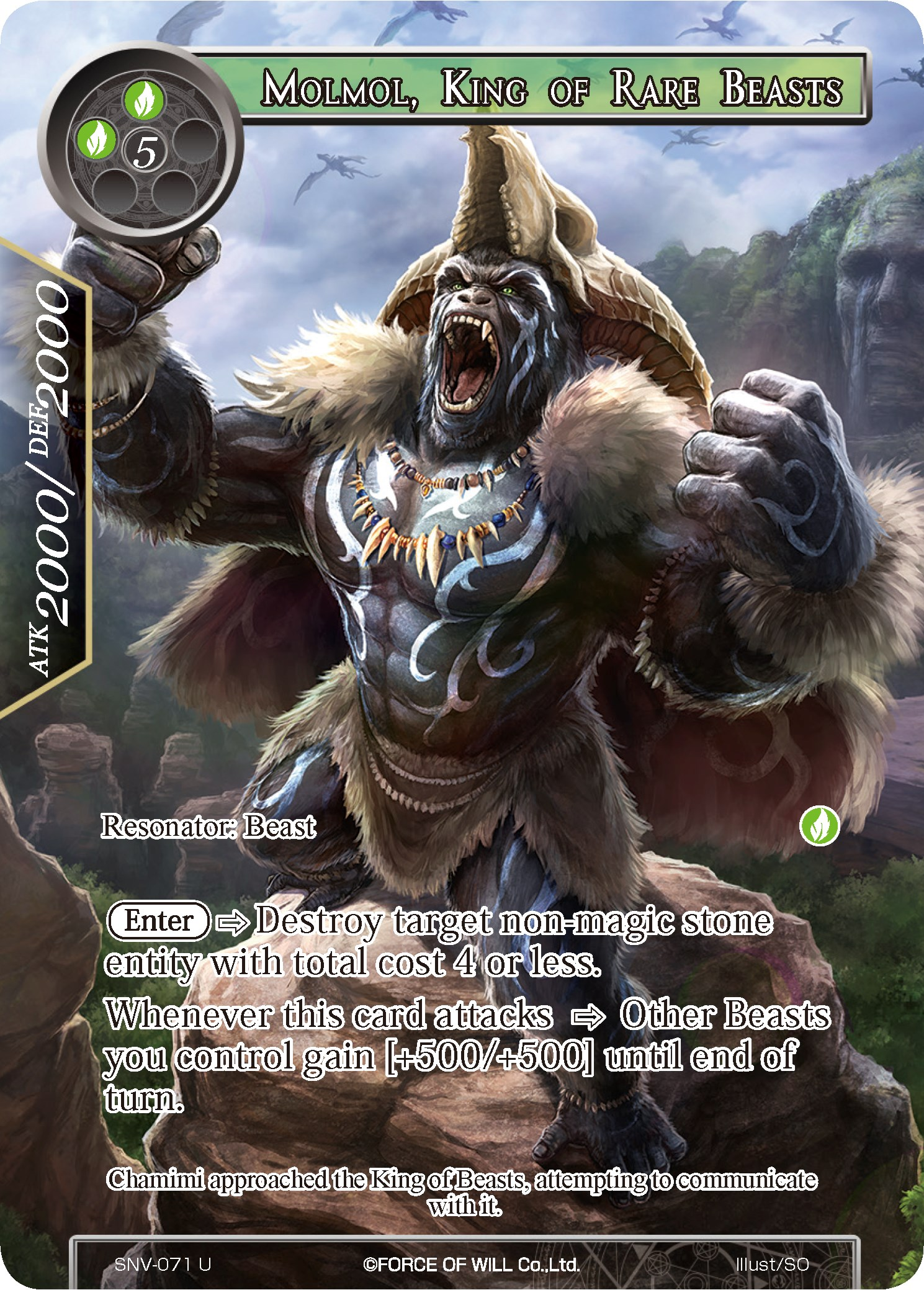Molmol, King of Rare Beasts