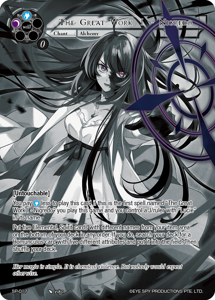 The Great Work ?? - Nigredo