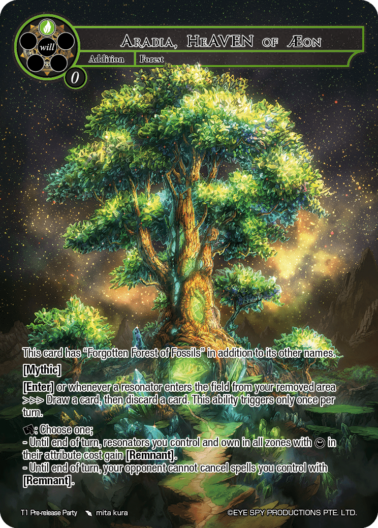 Aradia, HeAVEN of AEon