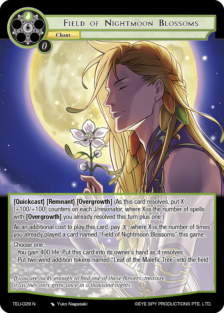 Field of Nightmoon Blossoms