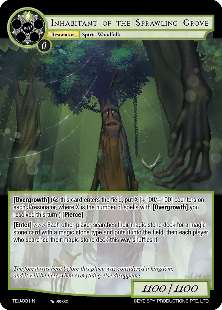 Inhabitant of the Sprawling Grove