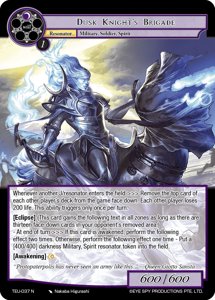 Dusk Knight's Brigade
