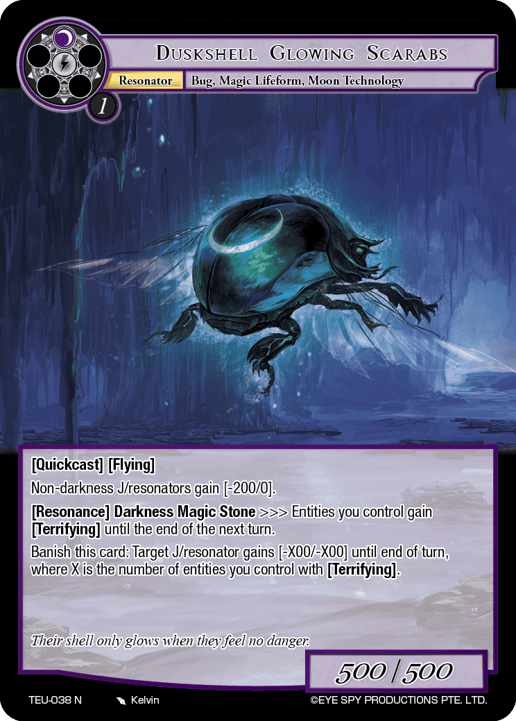 Duskshell Glowing Scarabs