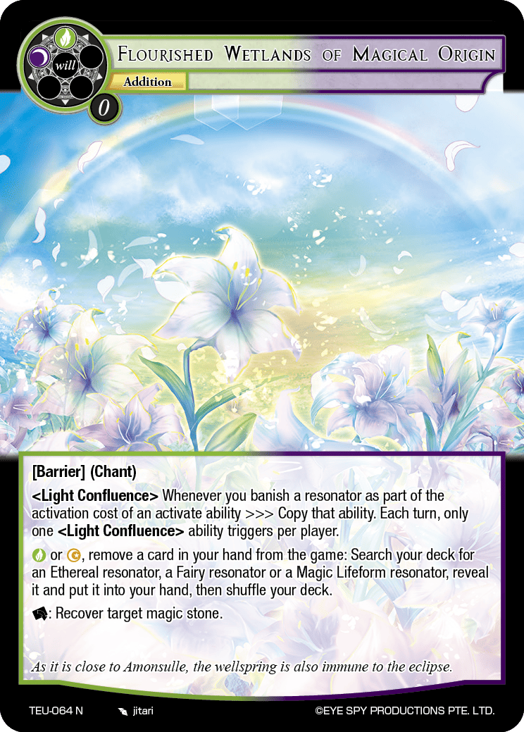 Flourished Wetlands of Magical Origin