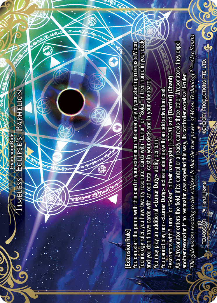 Timeless Eclipse's Parhelion