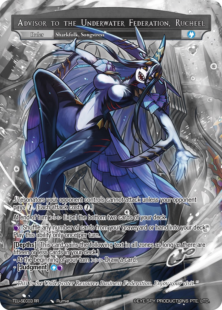 Advisor to the Underwater Federation, Rucheel