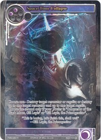 Space-Time Collapse