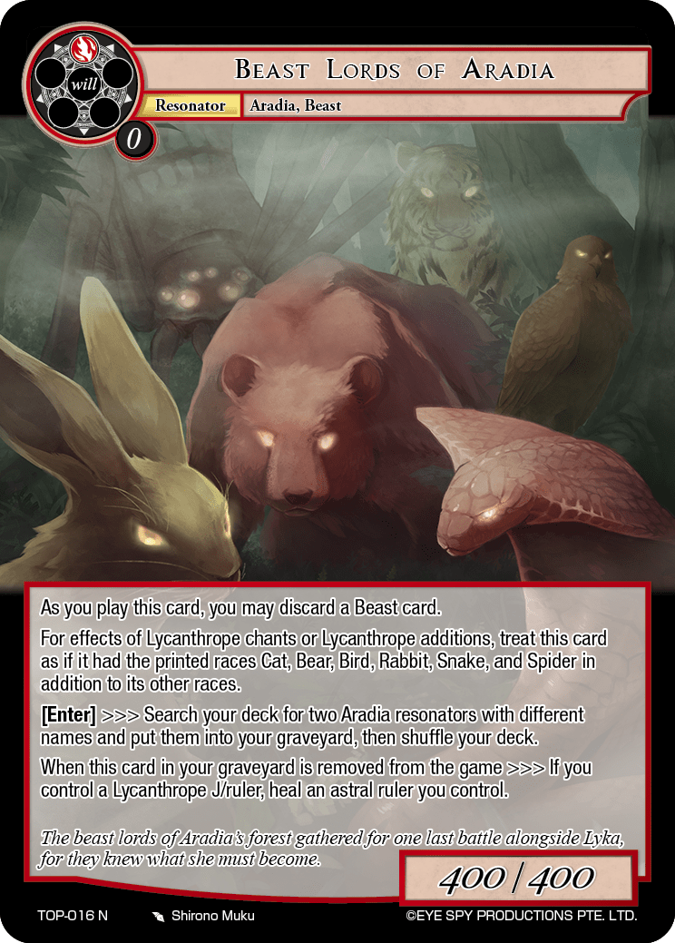 Beast Lords of Aradia