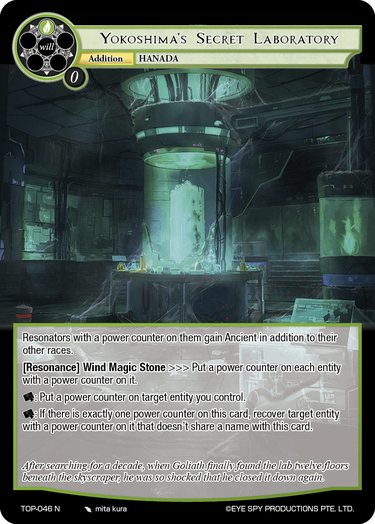 Yokoshima's Secret Laboratory