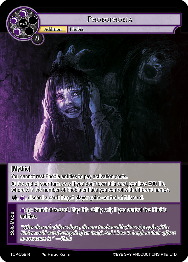 Phobophobia