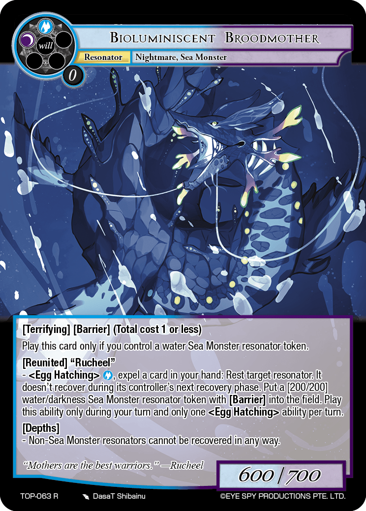 Bioluminiscent Broodmother