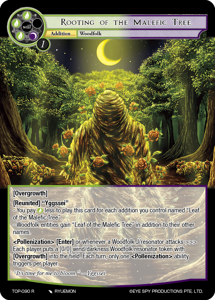 Rooting of the Malefic Tree
