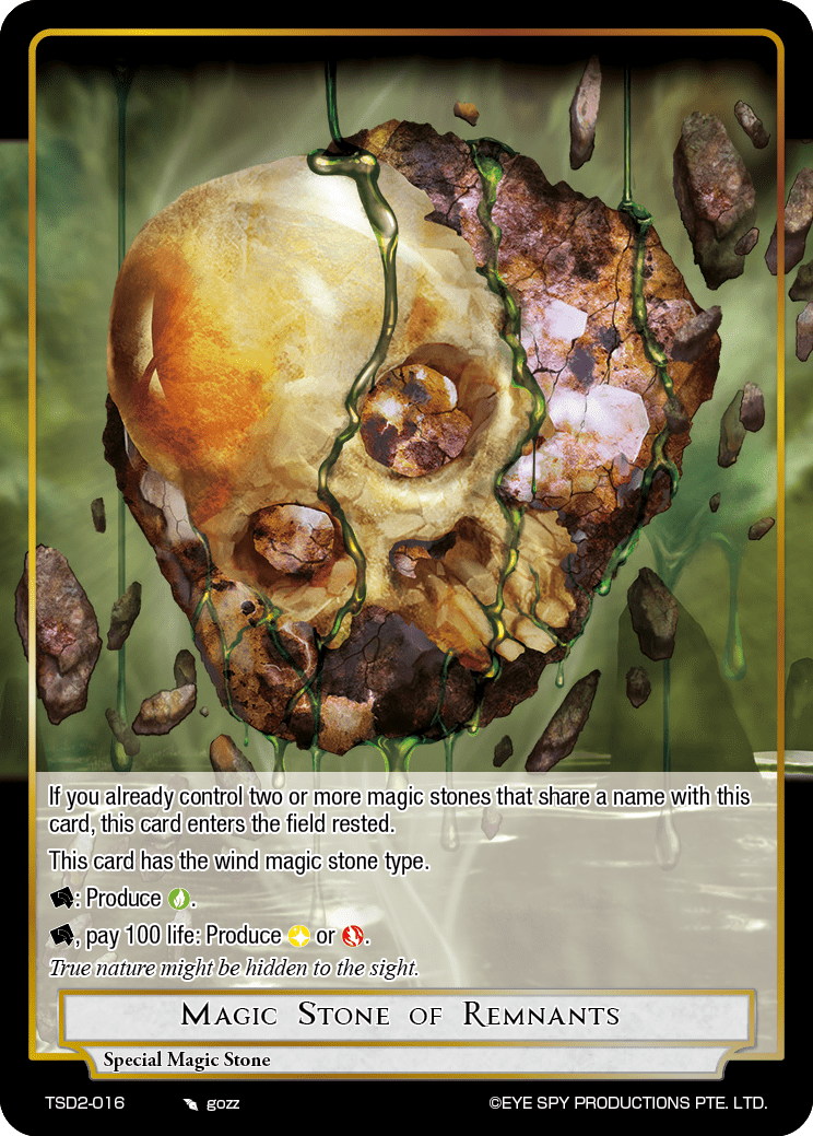 Magic Stone of Remnants