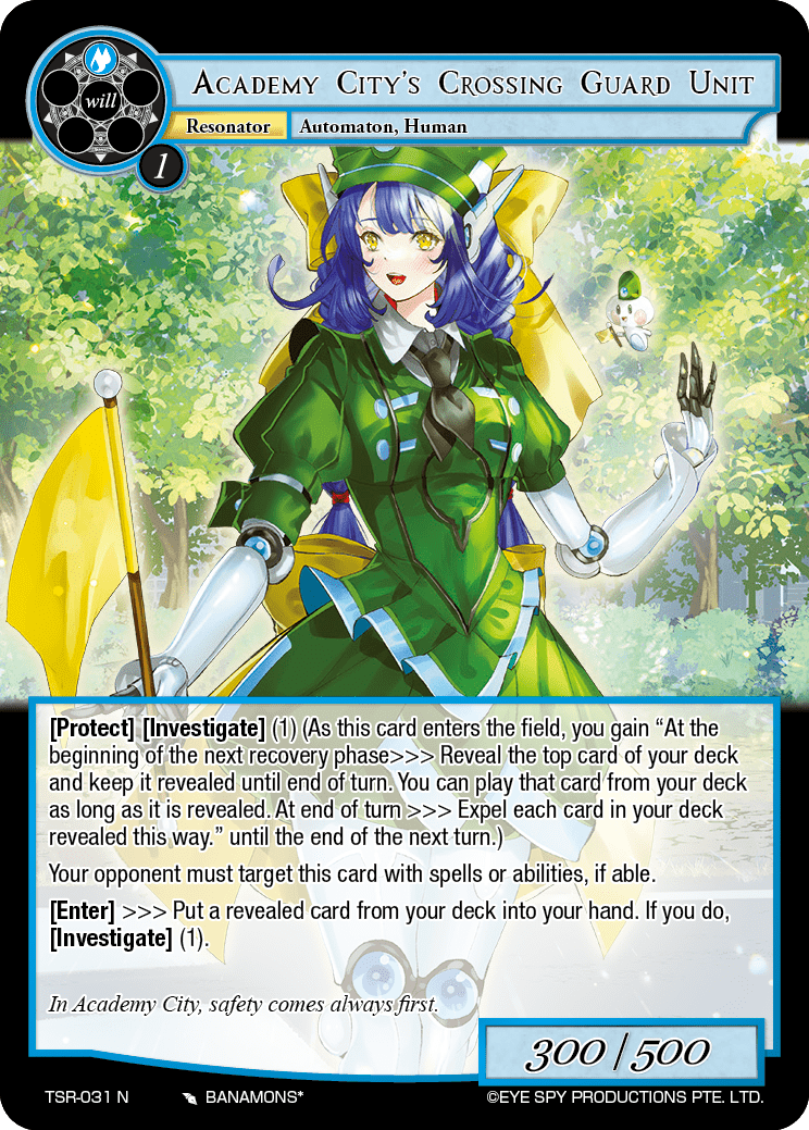 Academy City's Crossing Guard Unit