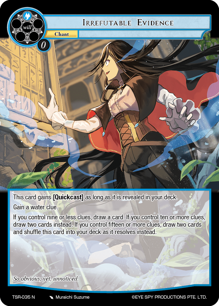 Irrefutable Evidence