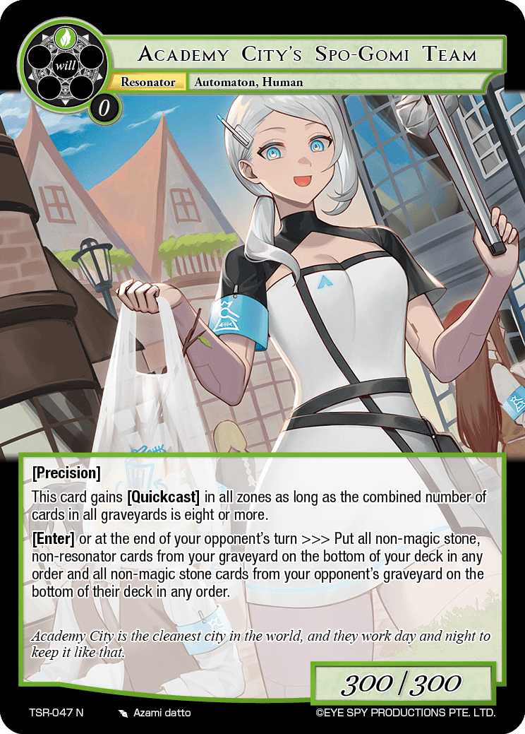 Academy City's Spo-Gomi Team