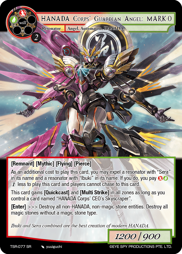 HANADA Corps' Guardian Angel: MARK-0