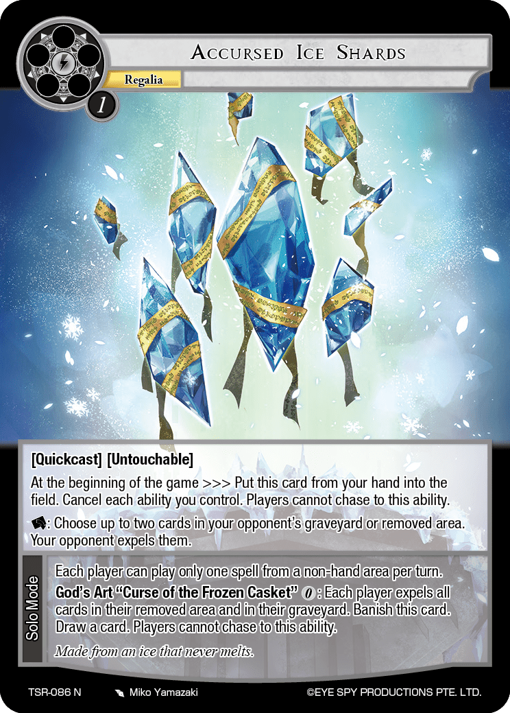 Accursed Ice Shards