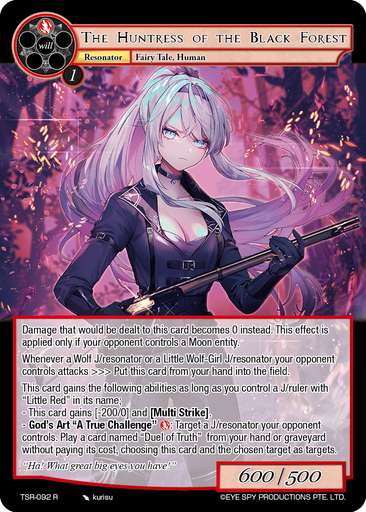 The Huntress of the Black Forest