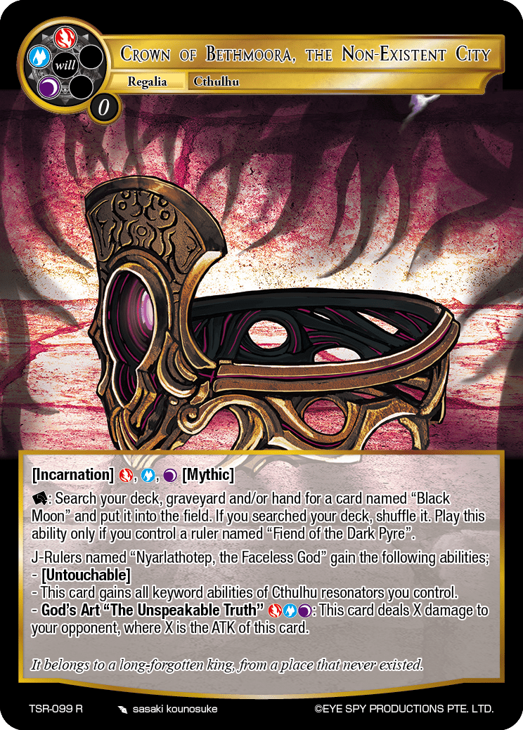 Crown of Bethmoora, the Non-Existent City