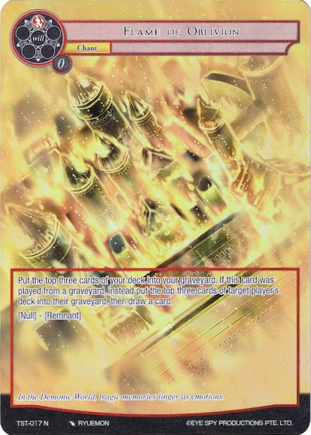 Flame of Oblivion