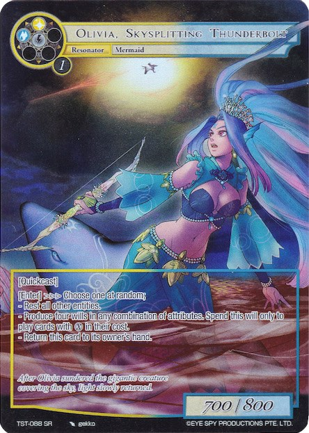Olivia, Skysplitting Thunderbolt
