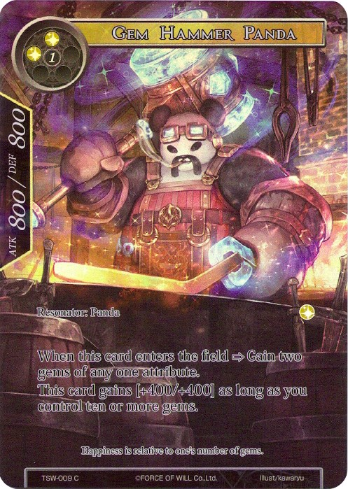Gem Hammer Panda