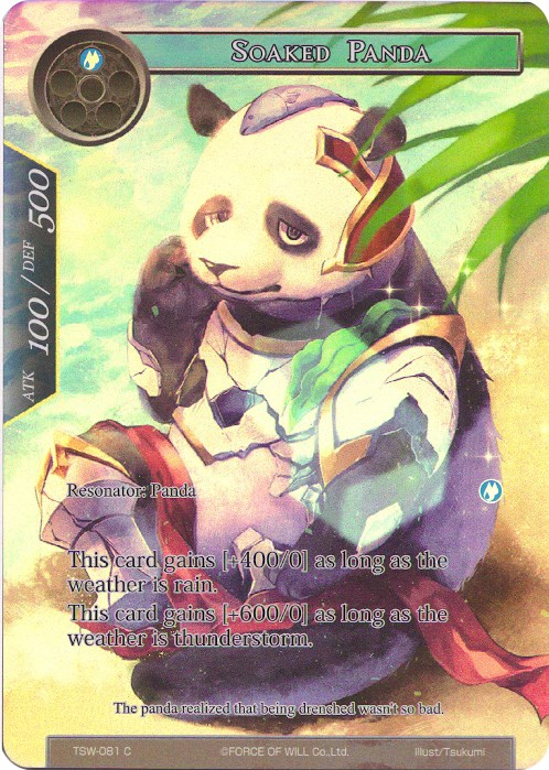 Soaked Panda
