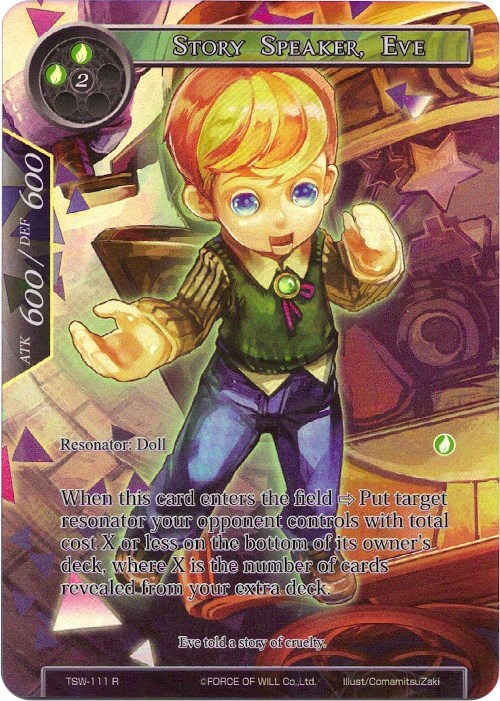 Story Speaker, Eve