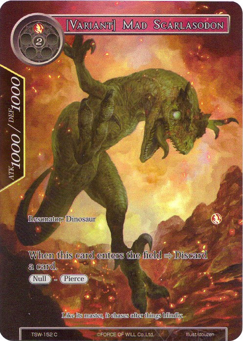 [Variant] Mad Scarlasodon