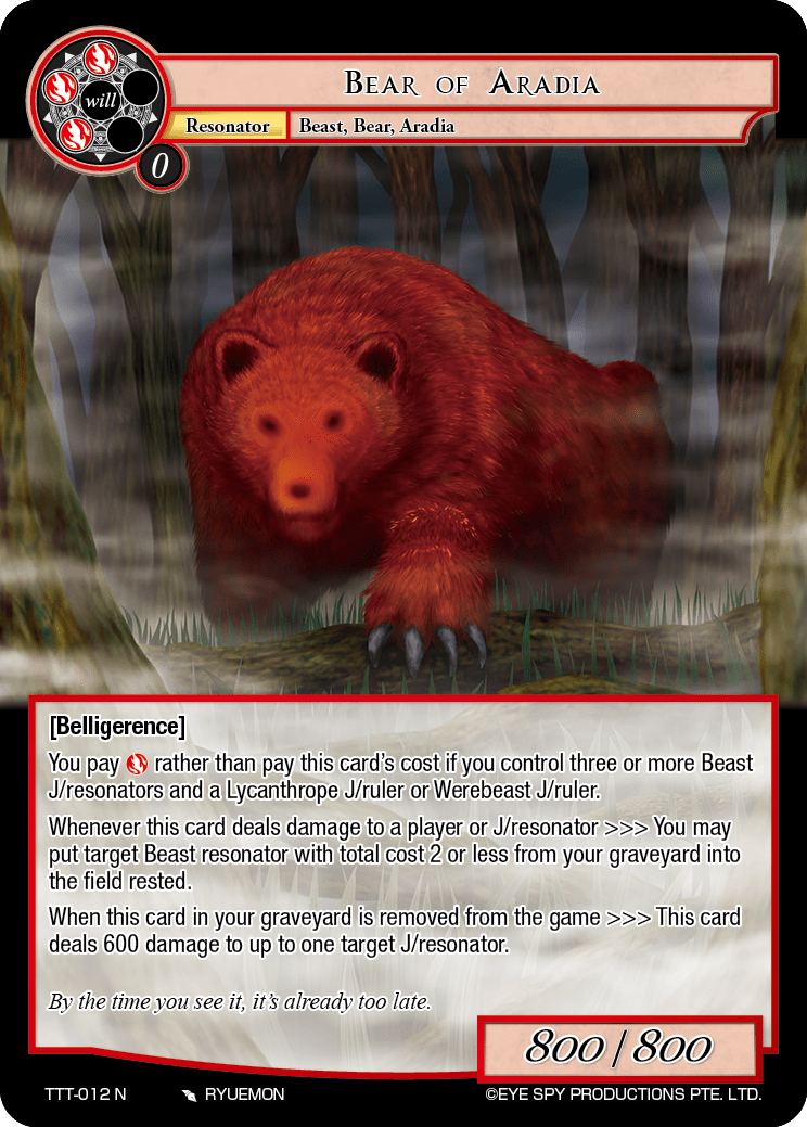 Bear of Aradia