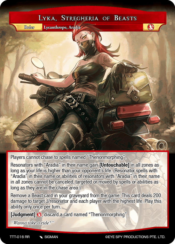 Lyka, Stregheria of Beasts