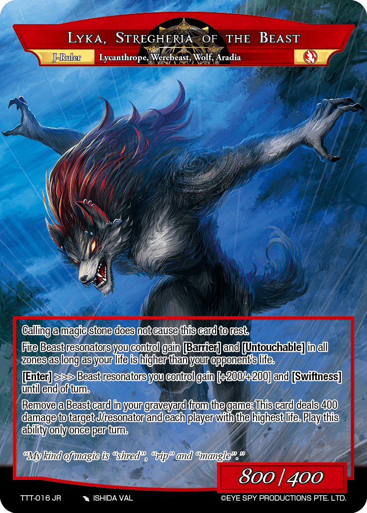Lyka, Stregheria of the Beast