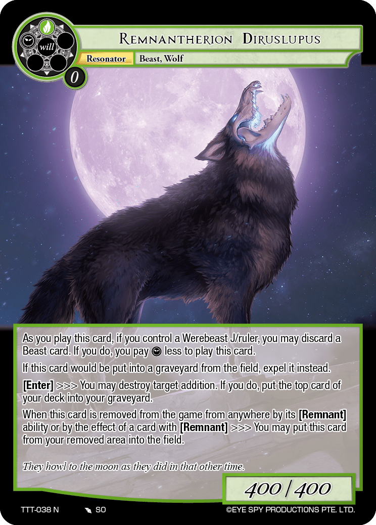 Remnantherion Diruslupus