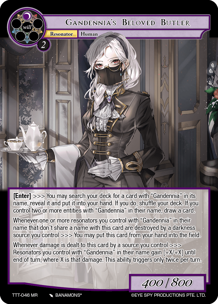 Gandennia's Beloved Butler