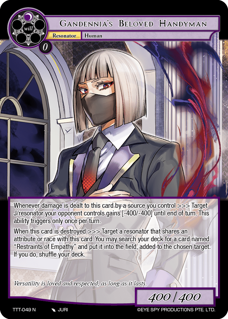 Gandennia's Beloved Handyman