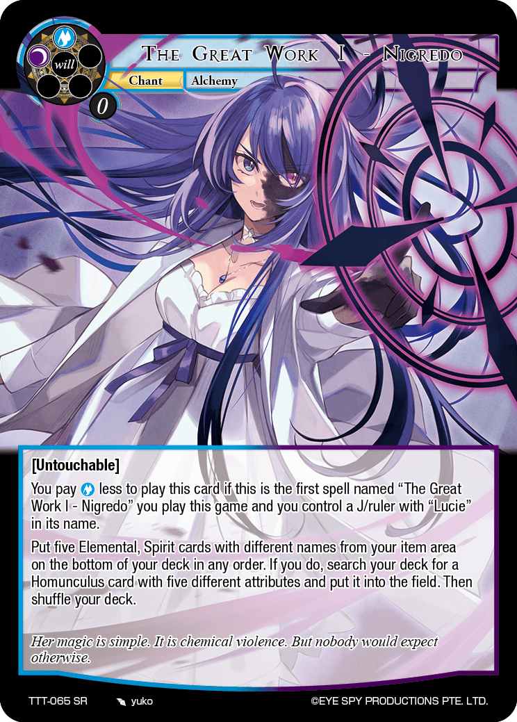 The Great Work I - Nigredo