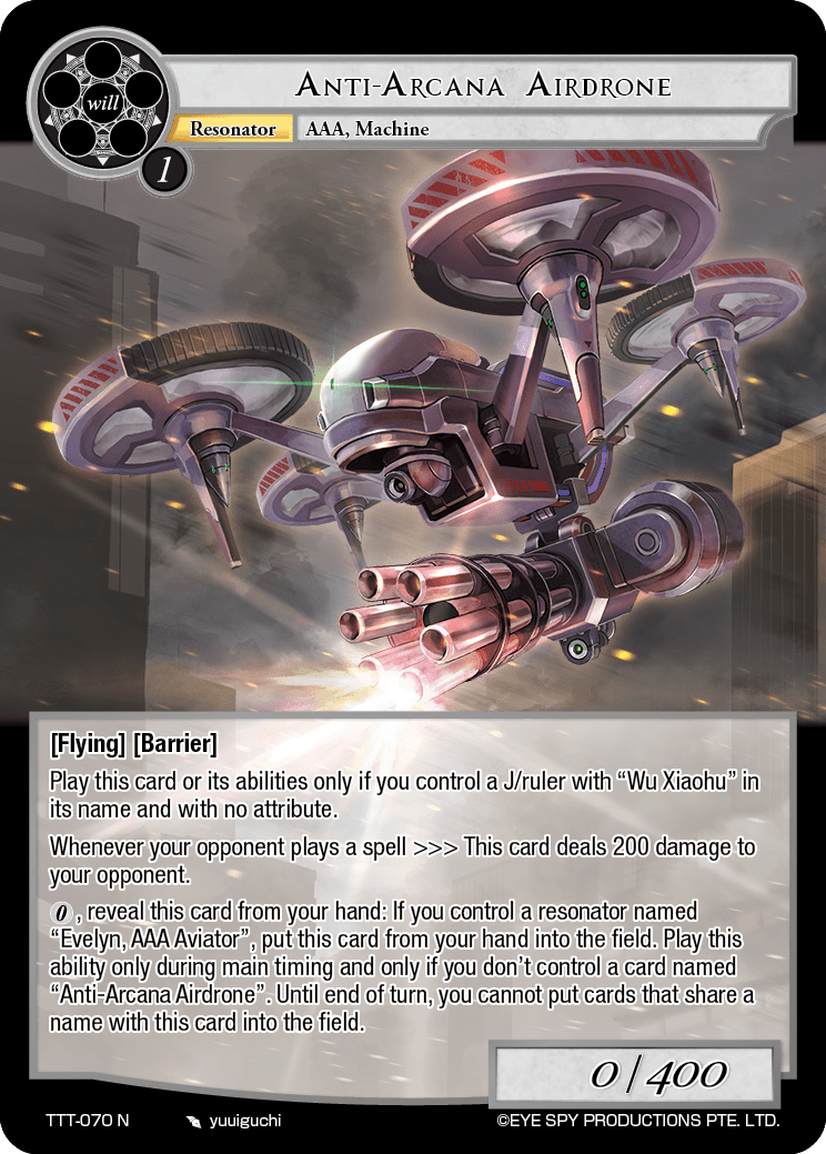 Anti-Arcana Airdrone