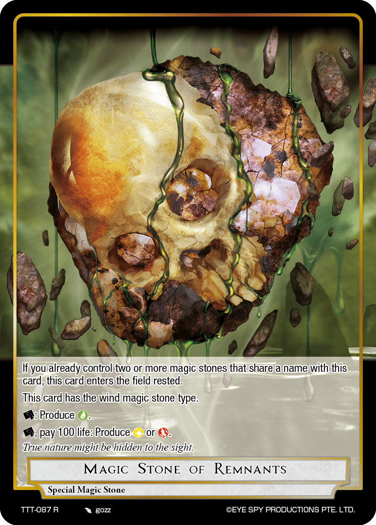 Magic Stone of Remnants