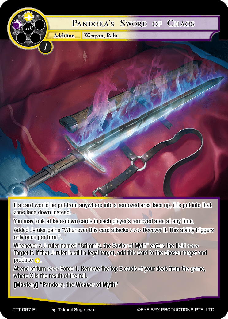 Pandora's Sword of Chaos