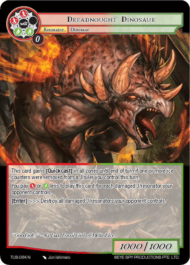 Dreadnought Dinosaur